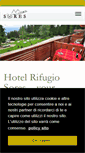 Mobile Screenshot of hotelrifugiosores.it